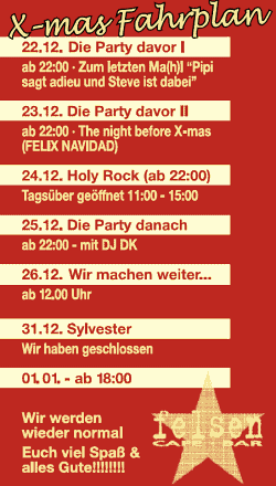XMAS-Fahrplan 2007
