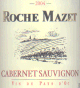 Etikett Roche Mazet